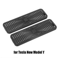 Apsauginis dangtelis oro išleidimo angai po sėdyne, skirtas Tesla Model Y Launch 2025-2020, Model 3 Highland 2024-2017, 1 pora, ventiliacijos tinklelio filtras black