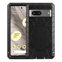 Imatch Armor telefono dėklas Google Pixel 8 7 Pro, Sunkus apsauginis, Karinis apsaugos lygis, Tvirtas skydas, Silikoninis galinis dangtelis Pixel8 Pro Google Pixel 8 Pro juoda