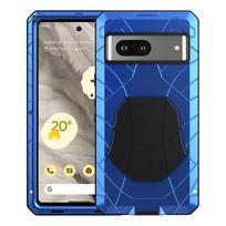 Imatch Armor telefono dėklas Google Pixel 8 7 Pro, Sunkus apsauginis, Karinis apsaugos lygis, Tvirtas skydas, Silikoninis galinis dangtelis Pixel8 Pro Google Pixel 7 Pro mėlyna