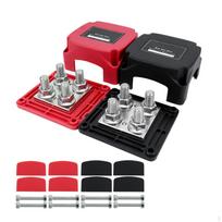 Didelės apkrovos maitinimo paskirstymo blokas su šyna, jūrinis šynos gnybtas saulės energijai Red and Black red