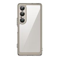 For Sony Xperia 1 VII Case Sony Xperia 1 VII Cover Funda Shockproof Clear PC + TPU Silicone Phone Back Cover Sony Xperia 1 VII For Xperia 1 VII pilka spalva