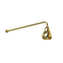 Candle Snuffer with Long Handle Putting Out Candle Wick Flame Extinguishing Tool auksinė