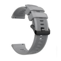 Garmin Forerunner 255 Music 265 745 965 dirželis 22mm Silikoninė sportinė apyrankė Garmin Venu 3 2 Vivoactive 4 laikrodžio dirželis For Forerunner 255 pilka spalva