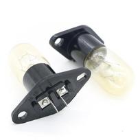 2 pcs Microwave Oven Parts Refrigerator Lamps Repair Parts 230V 20W LG Galanz Midea Samsung Spare Lamps gray