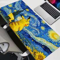 Mouse pad gaming accessories computer keyboard gamer Designed Original HD Mouse pads P-Pikachus P-Pokemons games mousepad 30cmx60cm yellow