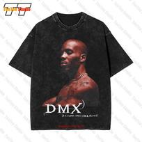 Dmx Its Dark And Hells Hot 20th Anniversary Tour 2019 Vintage Oversized Tshirt Ao9a 2XL black