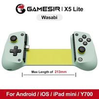 GameSir X5 Lite Mobile Gamepad Phone Game Controller for iPhone 16/15 iPad Mini Android Tablet Hall Effect Joysticks Design