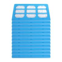 12 PCS Pet Water Fountain Filter Replacement Water Filter Cartridges Compatible with Cat Mate & Dog Mate Fountains blue