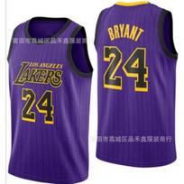 Mens NBA Los Angeles Lakers Kobe Bryant Jersey 24 Or 8 Retro Basketball Uniform Cotton Sports Shirt Medium