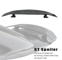 Spoiler Universal For Racing Sedan Car Carbon Fiber For Most Sedan Cars gray
