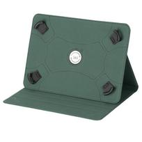Universal 360 Rotating Tablet Case 7-10 Inch Devices Faux Leather Shockproof Stand Function 7-8 inch augalų žalia