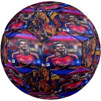 Lamine Yamal's Throne: Barcelona Vs Real Madrid Soccer Ball Size 5 Football Machine Sewn Indoor/Outdoor Training and Matches Soccer Accessory zq