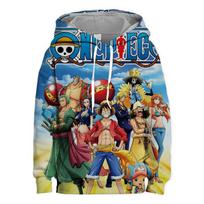 Vaikiškas džemperis su gobtuvu, Cosplay Zoro, One Piece, madingas, ilgomis rankovėmis, 3D Roronoa Zoro spausdinimas, 4-14 m. 160 blue