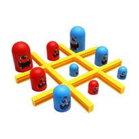 Cross-Border Tic-Tac-Toe Matryoshka: Parent-Child Interactive Educational Toy for Strategic Thinking and Fun yellow