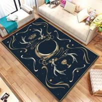 Teisingumo svarstyklės Magija Astrologija Ezoterinis Kilimas Svetainei Kilimas Miegamajam Virtuvės Kilimėliai Neslystantys Kilimai Jogos Kilimėlis Dekoratyvinis Kilimas 40x60cm 16x24 inch white