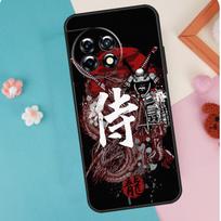 Samurai Japan Art Case For OnePlus 11 12 13 15 13R 12R 10R 8T 10T 9 10 Pro Nord 5 CE 4 3 2 Lite N20 N30 Cover OnePlus Nord CE5 white