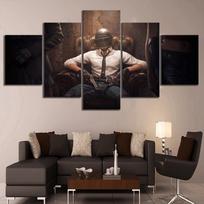 5 vnt. 10 Pubg Battlegrounds žaidimo moduliniai sienos meno drobės plakatai paveikslai namų dekoro aksesuarai svetainės dekoravimas 30x40 30x60 30x80cm