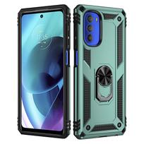 for Moto G 51 Cover Case for Motorola Moto G51 5G Shockproof Armor Rugged Military Protective Ring Holder Magnet Phone Case for Moto G51 5G gray