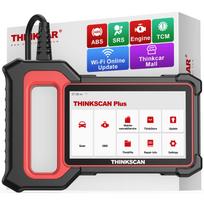 THINKCAR Thinkscan Plus S5 OBD2 Scanner ABS/SRS/ECM/TCM System Auto Vin Diagnostic Scan Tool Car Repair Tools For DIY Car Owner Thinkscan plus s5 red