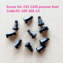 Presser foot screw #91-100366-15 for PFAFF 335,335-G,345,1245,1246,1295,1296 etc PFAFF sewing machine spare parts gray