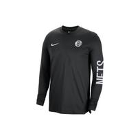 Nike x NBA Dri-FIT Brooklyn Nets Long Sleeve Pre-Game T-Shirt 'Black' Men's FB3465-010 M black