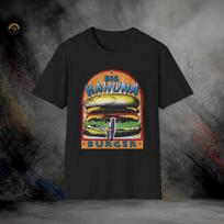 Big Kahuna Burger Tarantino Vintage T-Shirt | Softstyle Tee L gray