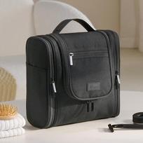 Large Capacity Double Opening Travel Toiletry Bag with Hook Waterproof Makeup Storage Bag Oxford Cloth Carry-On LIJIAO juoda