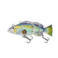 Big Game Robot Fishing Lures Electric Swimbait USB Rechargeable Flashing LED Light Fishing Lures (as the picture,136mm&54.5g) gray
