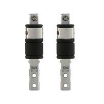Leatherman 711L Flat End 1/4 Inch Hex to Drive Socket 2-in-1 Extension Bit Adapter for Multi-Tools Dual Direction Bit Driver Extender 2 Pa