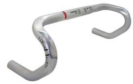 NITTO Drop Handlebars M186STI 420 Silver 26.0 M186STI-420 gray