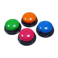 4Pcs Voice Recording Button Sound Pet Training Buzzer for Office Study Puppy multi