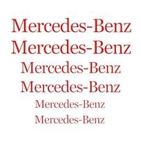 6 VNT./KOMPLEKTAS Automobilio Stabdžių Suportų Lipdukai Dekoracijos Mercedes Benz W166 W212 W213 W246 W176 W177 W205 C180 C63 W167 GLE GLK