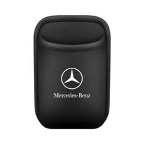 Odinis automobilio puodelio laikiklis Interjero gėrimų stovo organizatorius Mercedes Benz AMG A C E klasės W201 W210 W177 C180 C200 C260 C300 juoda
