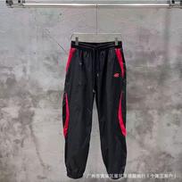 Mens Color-Block Stand Collar Windbreaker Jacket Matching Jogger Pants Set Casual Streetwear Medium gray