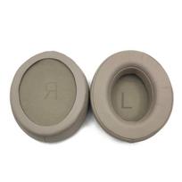 1Pair Ear Pads For SENNHEISER MOMENTUM 3 3.0 Headphones Elastic Foam Earpads Ear Pads Lambskin Cushion Replace Dropship Protein skin auksinė