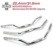 Aluminum Mountain Bike Handlebar Retro Cruiser Bar 31.8mm 25.4mm Bend Stem Compatible MTB Hybrid 15mm x 25.4mm x 600mm