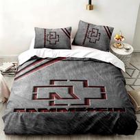 Rammstein 3pc set Perfect for bedroom use Comfortable bedding set includes a duvet cover and two pillowcases Ideal birthday or Christmas gift 135cmx200cm