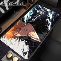 Laptop Cool Anime Mouse Pad Black And White Extended Desk Mat 900x400 Bleach Rubber Keyboard Rug Pc Gamer Cabinet Xxl Mousepad 800x300X2mm brown
