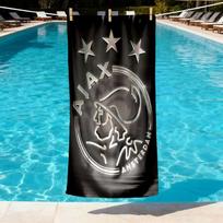 Ajax Print Beach Towel Design, Soft, Lightweight. for Home Bathroom, Spa, Pool, Yoga, Surfing, Camping, Gift for Family, Friend 70cmx140cm(27x55inch) white