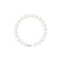 Bracelet - PEARLS & COLORS - Pearls & Colors - Freshwater Pearl 9-10 mm - 925 Sterling Silver - AAA+ Quality