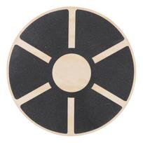 Versatile Wooden Balance Board Anti Slip Exercise Balance Stability Trainer Portable Balance Board beige