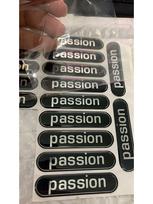 Smart Passion Epoxy Letter Stickers for Car Body (Ages 7-14) gray