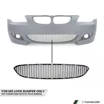 Centrinės Apatinės Grotelės skirtos BMW E60 / E61 su M5 look buferiu