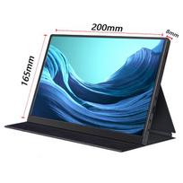 16 colių nešiojamas jutiklinis ekranas, monitorius 1920*1080P IPS FHD nešiojamojo kompiuterio ekranas, USB C, HDMI suderinamas, žaidimų ekranas, skirtas PS4 PS5 Switch