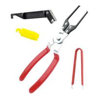 Relay Puller Pliers Automotive Relays Fuses Removal Tool Slim Tip Handle Pliers for Tight C black