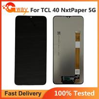 LCD Screen and Digitizer Full Assembly For TCL 40 NxtPaper 5G black