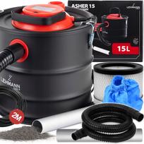 Lehmann kominkinis pelenų ir statybinių šiukšlių siurblys, 800 W, 15 l