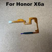 For Huawei Honor X6A Fingerprint Sensor Power Button Flex Cable Touch ID Sensor Home Buttons Smartphone Replacement mėlyna