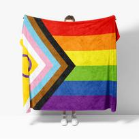 Gėjų Pasididžiavimas LGBT Mesti Antklodę LGBTQ Vaivorykštės Pasididžiavimo Parade LGBTQIA+ Flanelė Super Minkštos Sofos Mesti Antklodės Lovos Užtiesalas Size: 75*100cm, Weight: 230 GSM