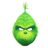 The Grinch Cosplay Onesie Kids Pajamas Costume 821 Green Grinch Outfit Halloween Christmas Party Jumpsuit 160cm green